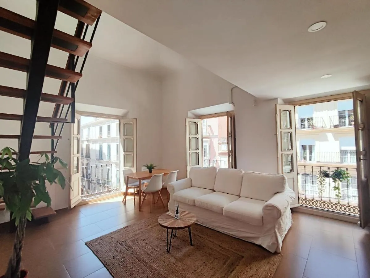 Duplex Chillout Centro Historico Malaga Apartman